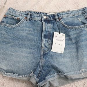 Light blue Jean shorts